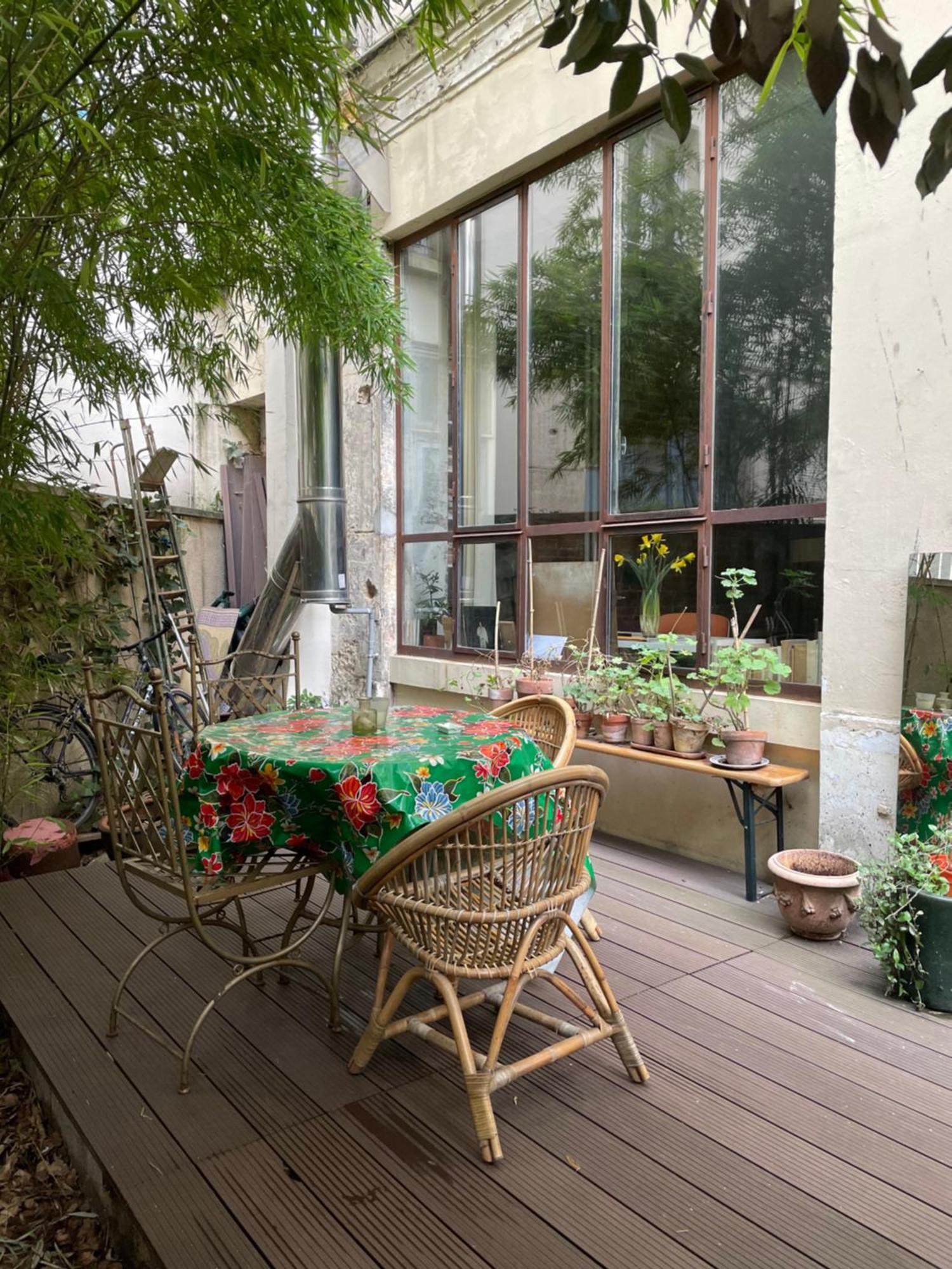 Warm And Cosy Loft In Paris With A Private Outdoor Leilighet Eksteriør bilde